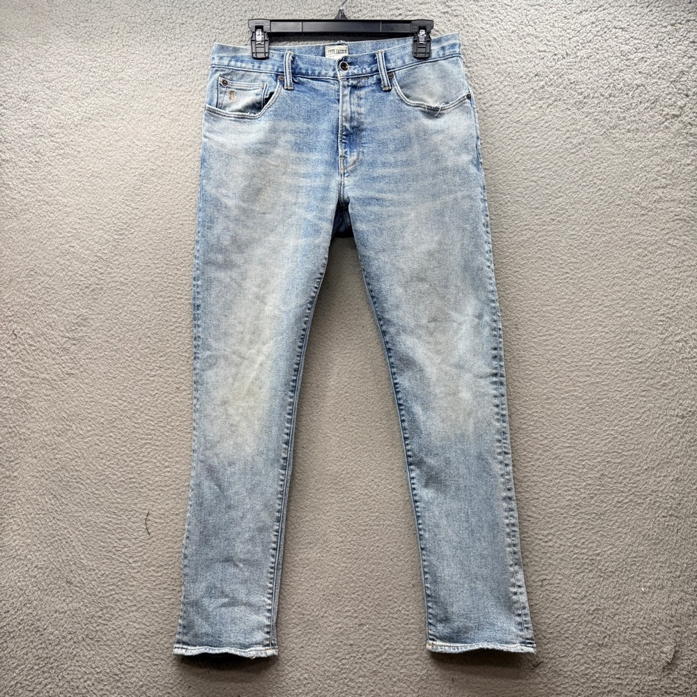Todd Snyder Straight Fit Selvedge Light Washed Denim Jeans Size Men's 31 x 32 - Picture 1 of 15